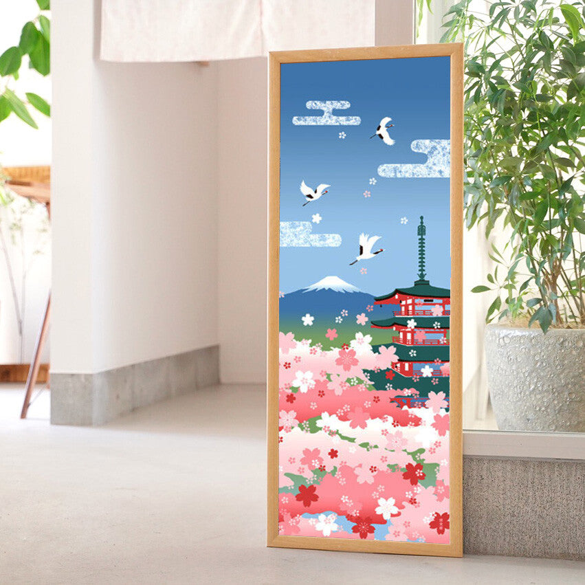 Tenugui Fuji e Sakura