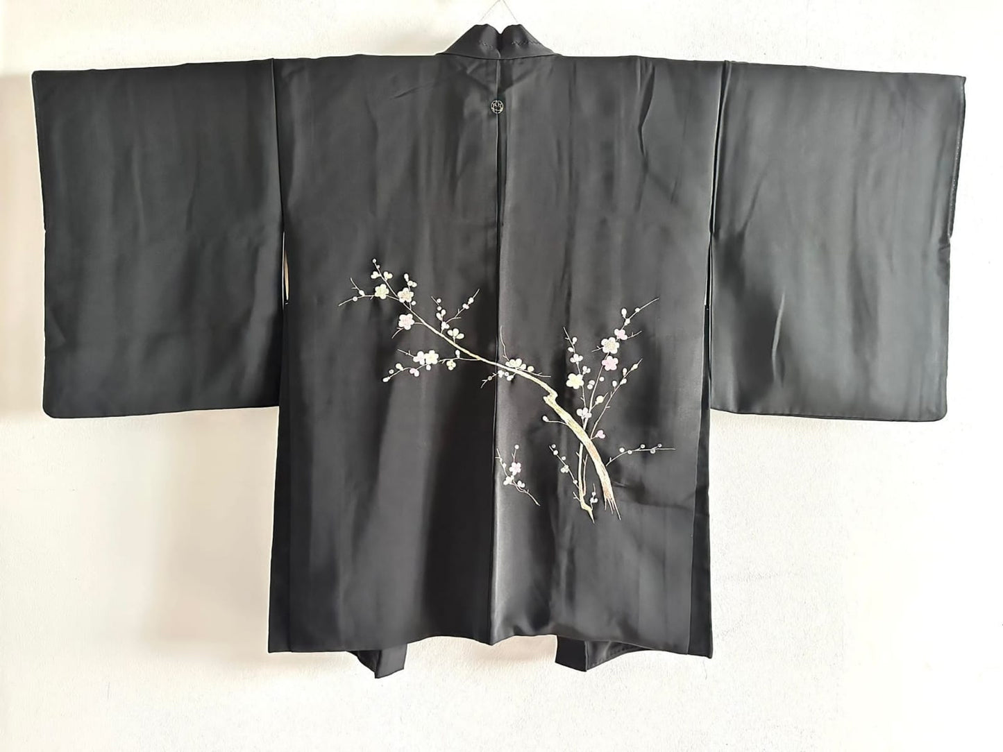 Haori fiori di pruno ricamato