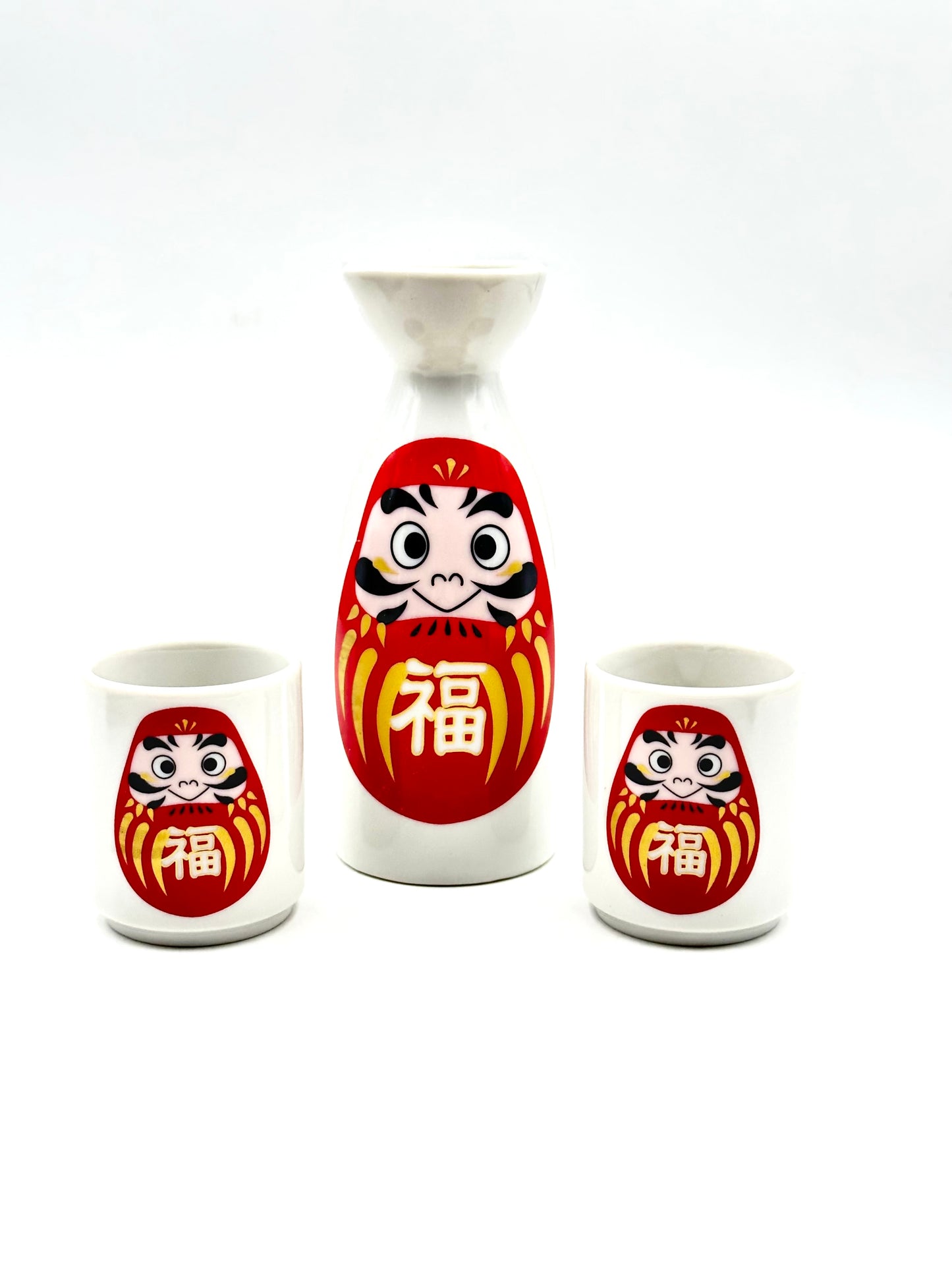 Set sake Daruma