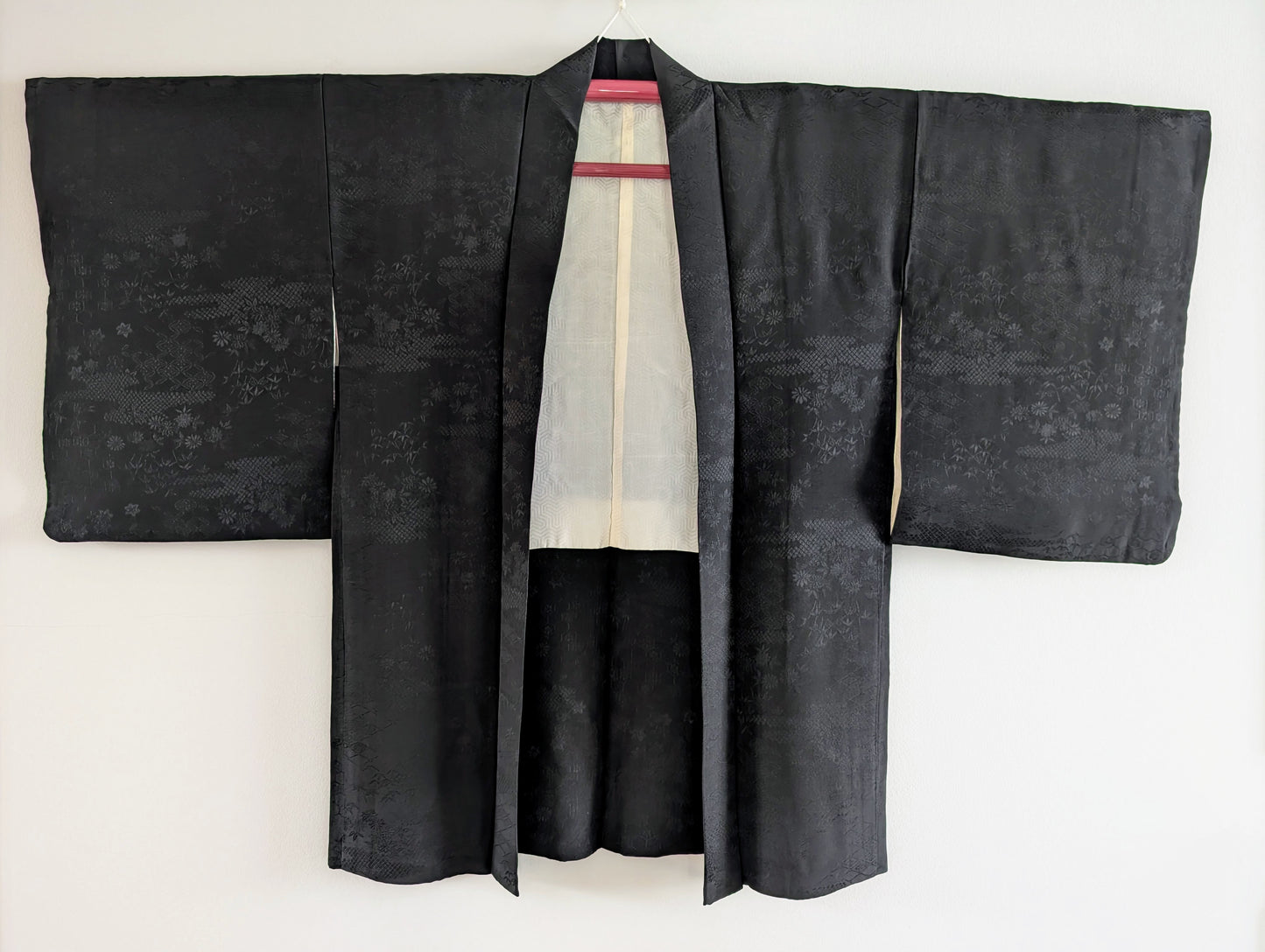 Haori with phoenix damask motif