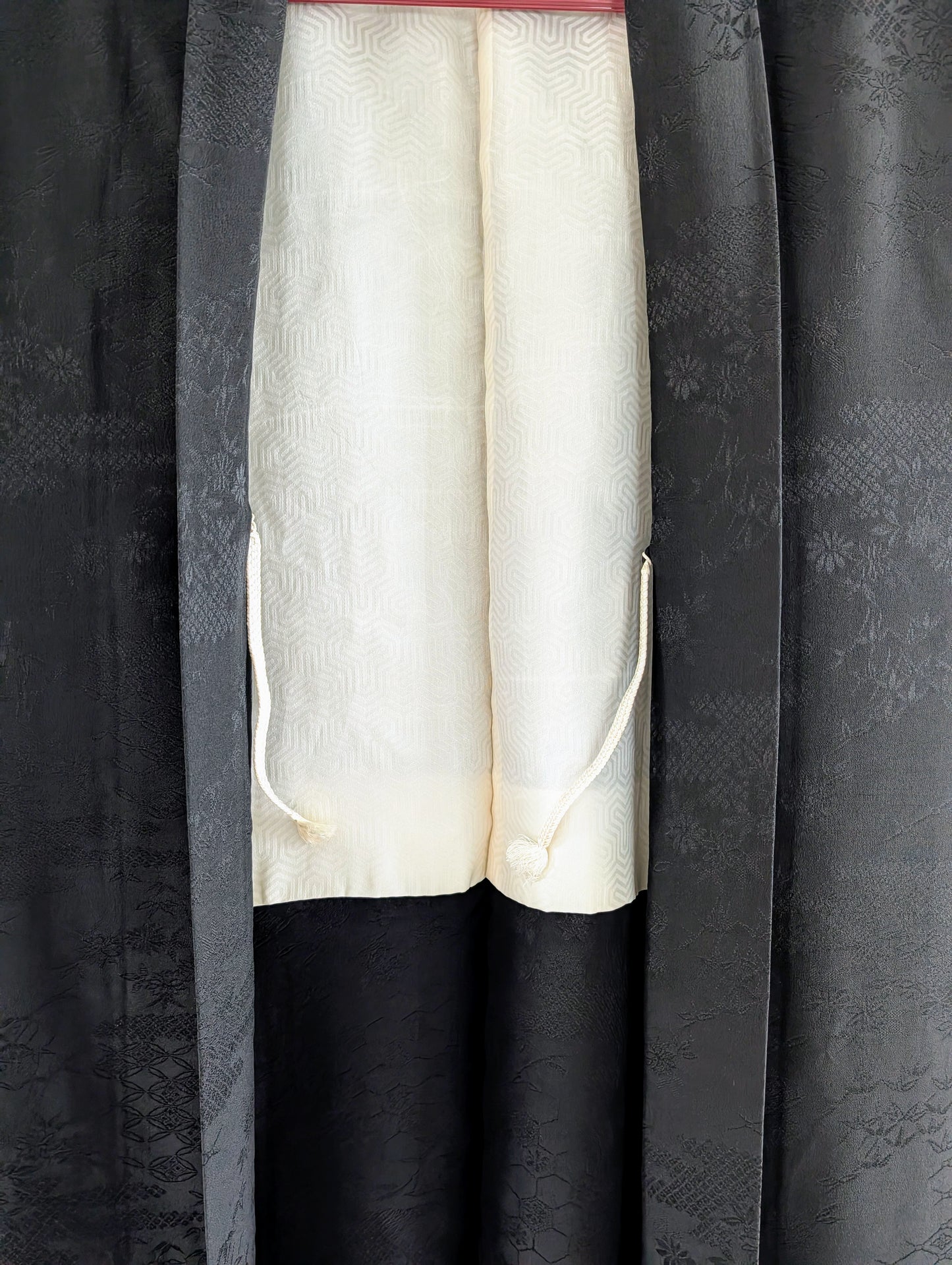 Haori with phoenix damask motif