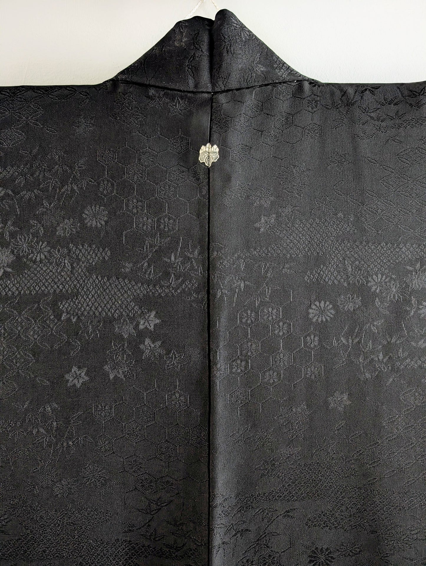 Haori with phoenix damask motif