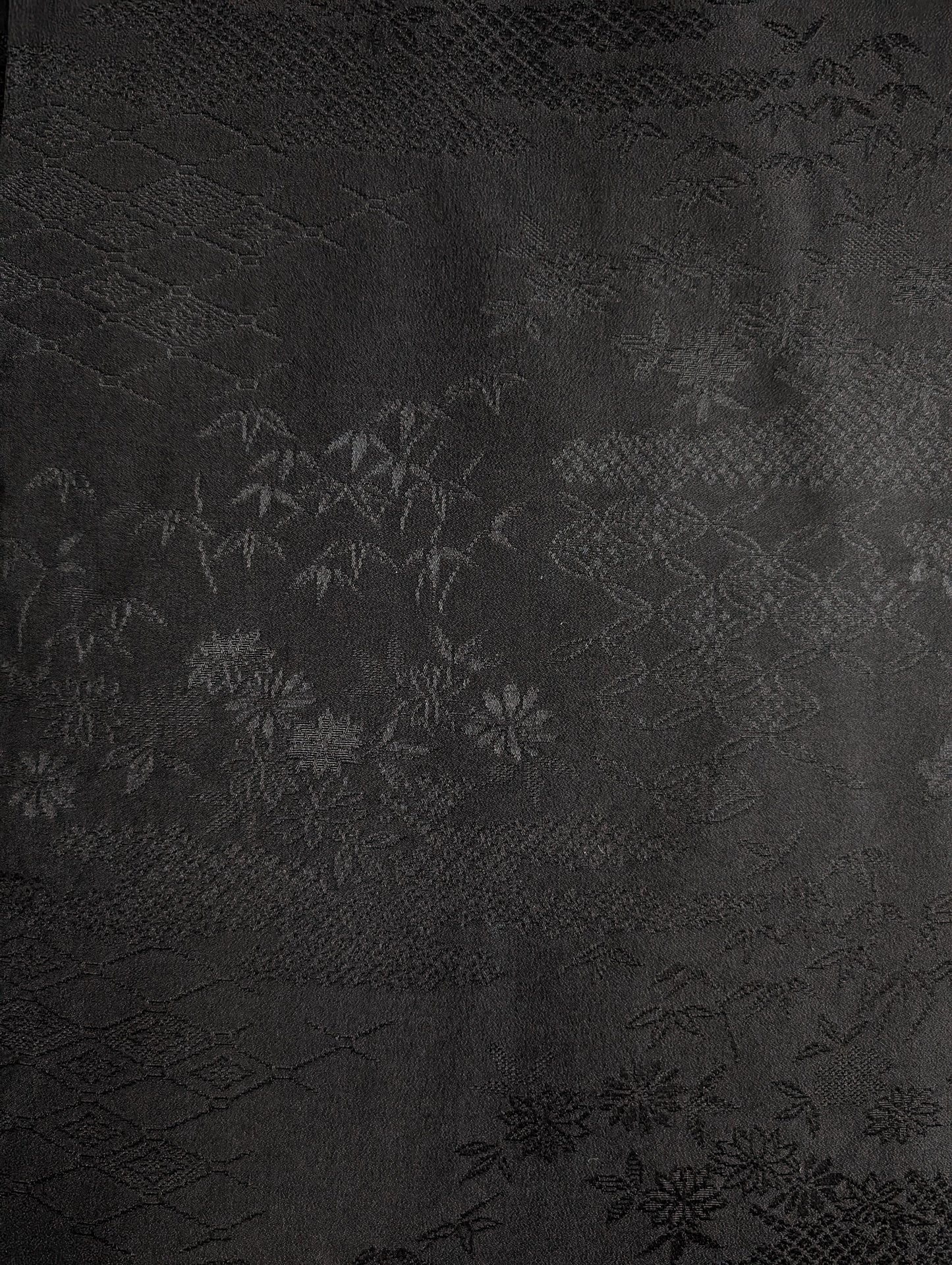 Haori with phoenix damask motif