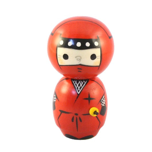 Kokeshi Ninja Red
