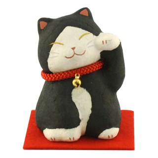 Maneki Neko Chigiri-e Black