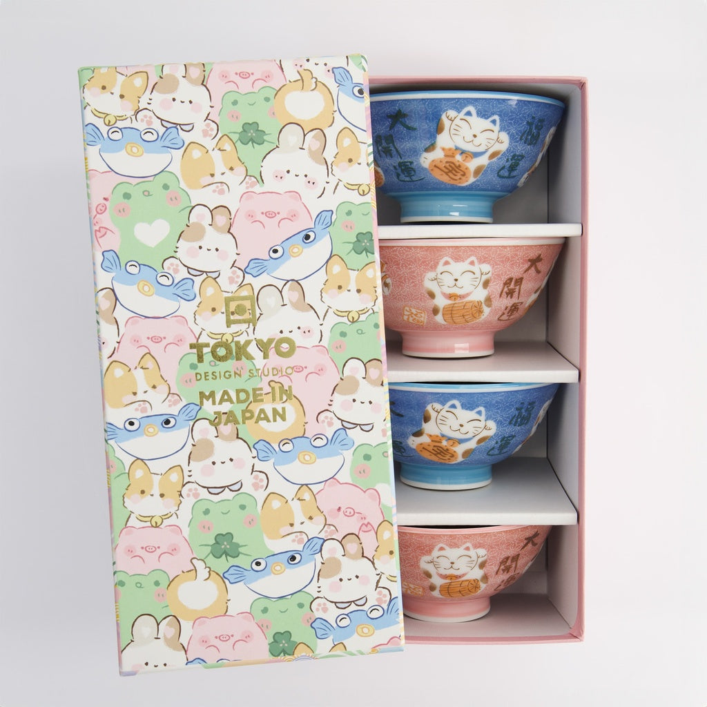 Set ciotole maneki neko
