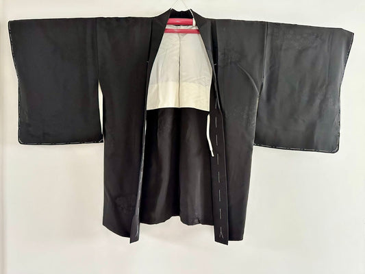 Haori with phoenix damask motif