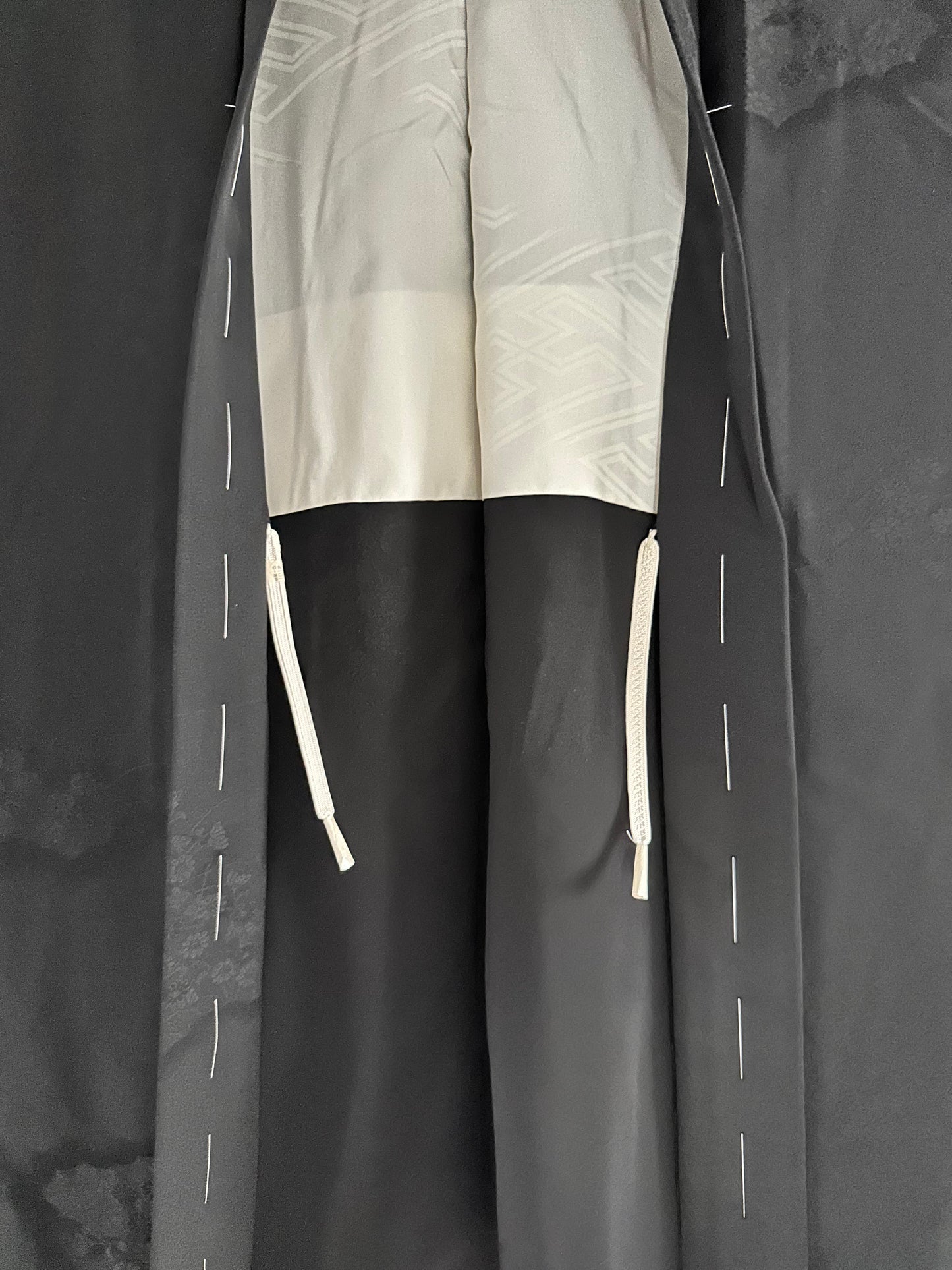 Haori with phoenix damask motif
