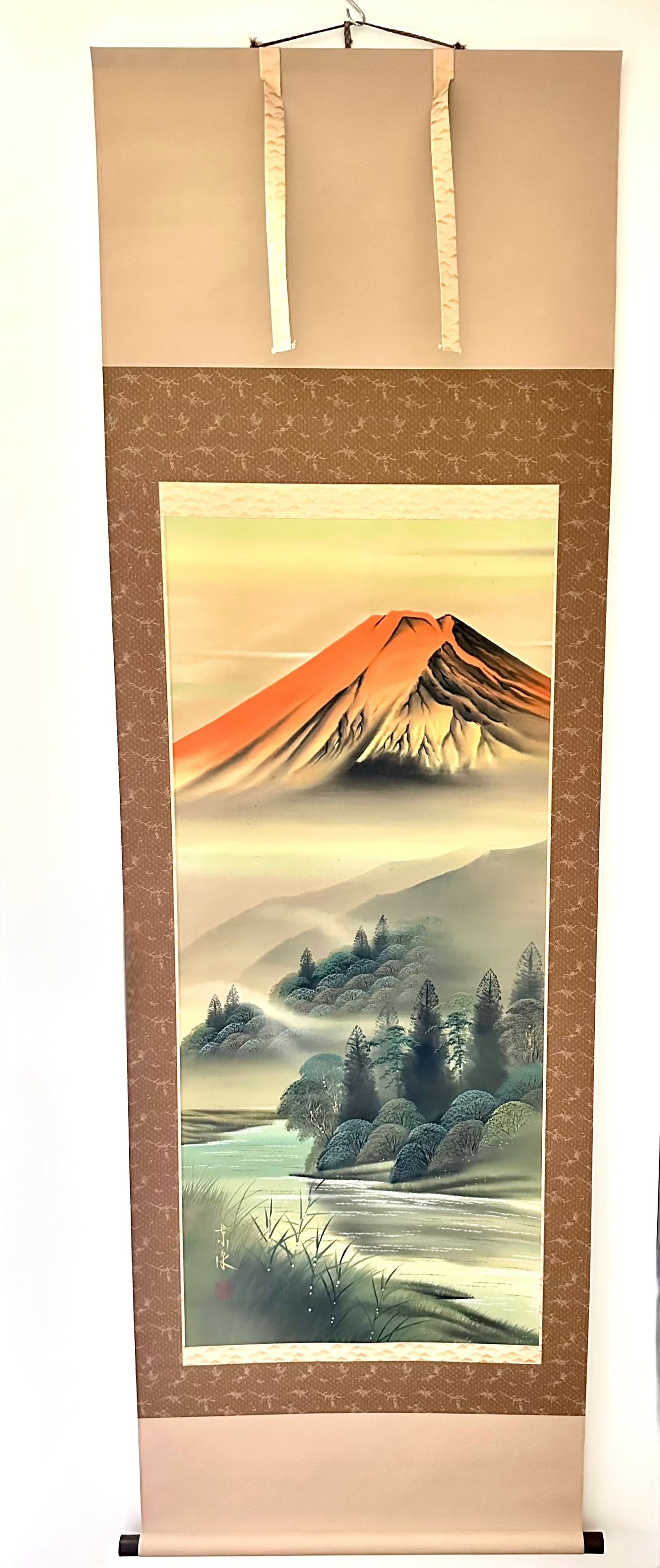 Kakemono Gold Fuji