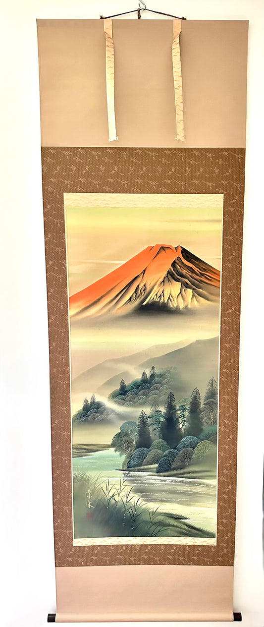 Kakemono Gold Fuji