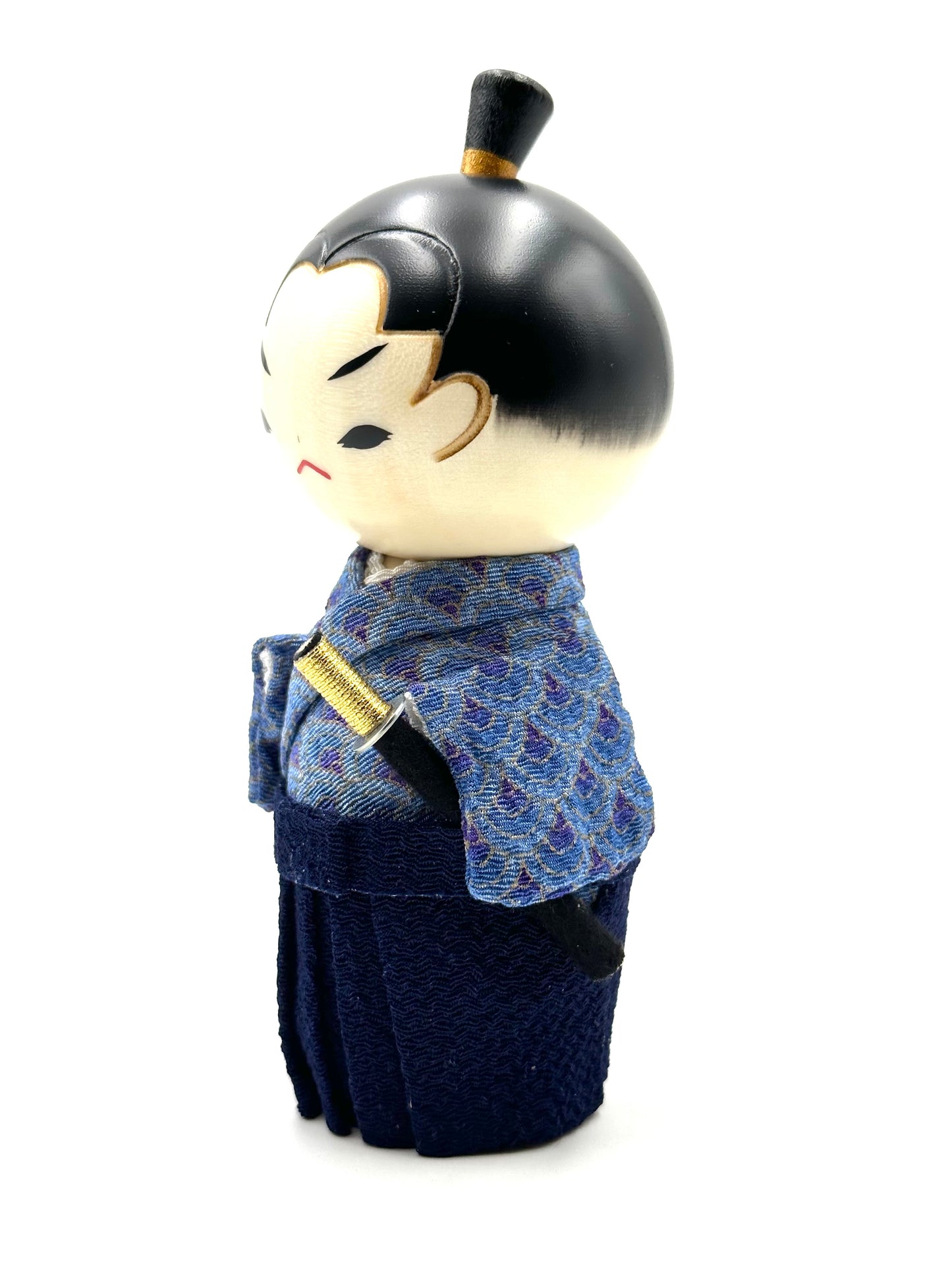 Kokeshi Samurai (Chirimen)