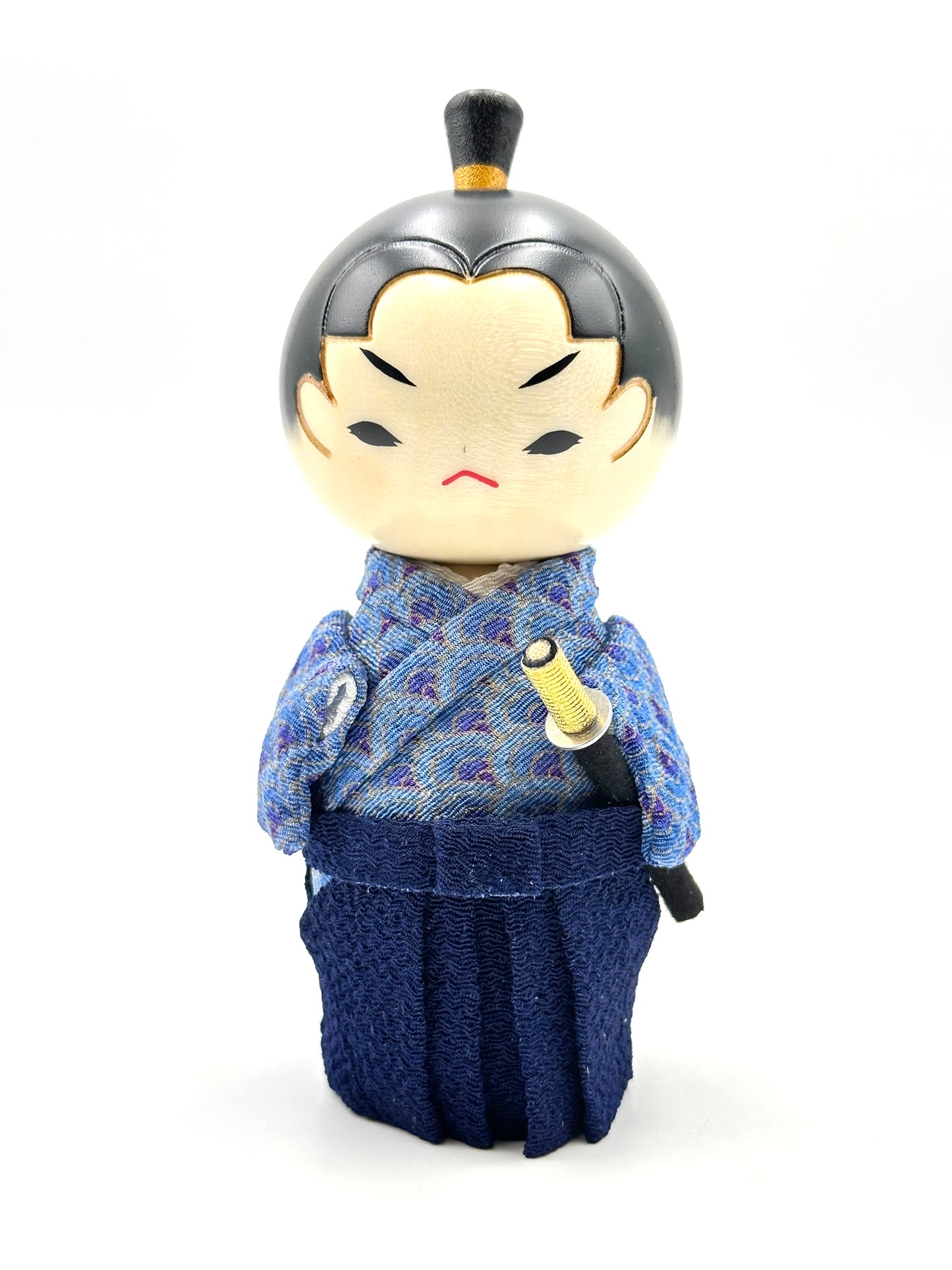 Kokeshi Samurai (Chirimen)