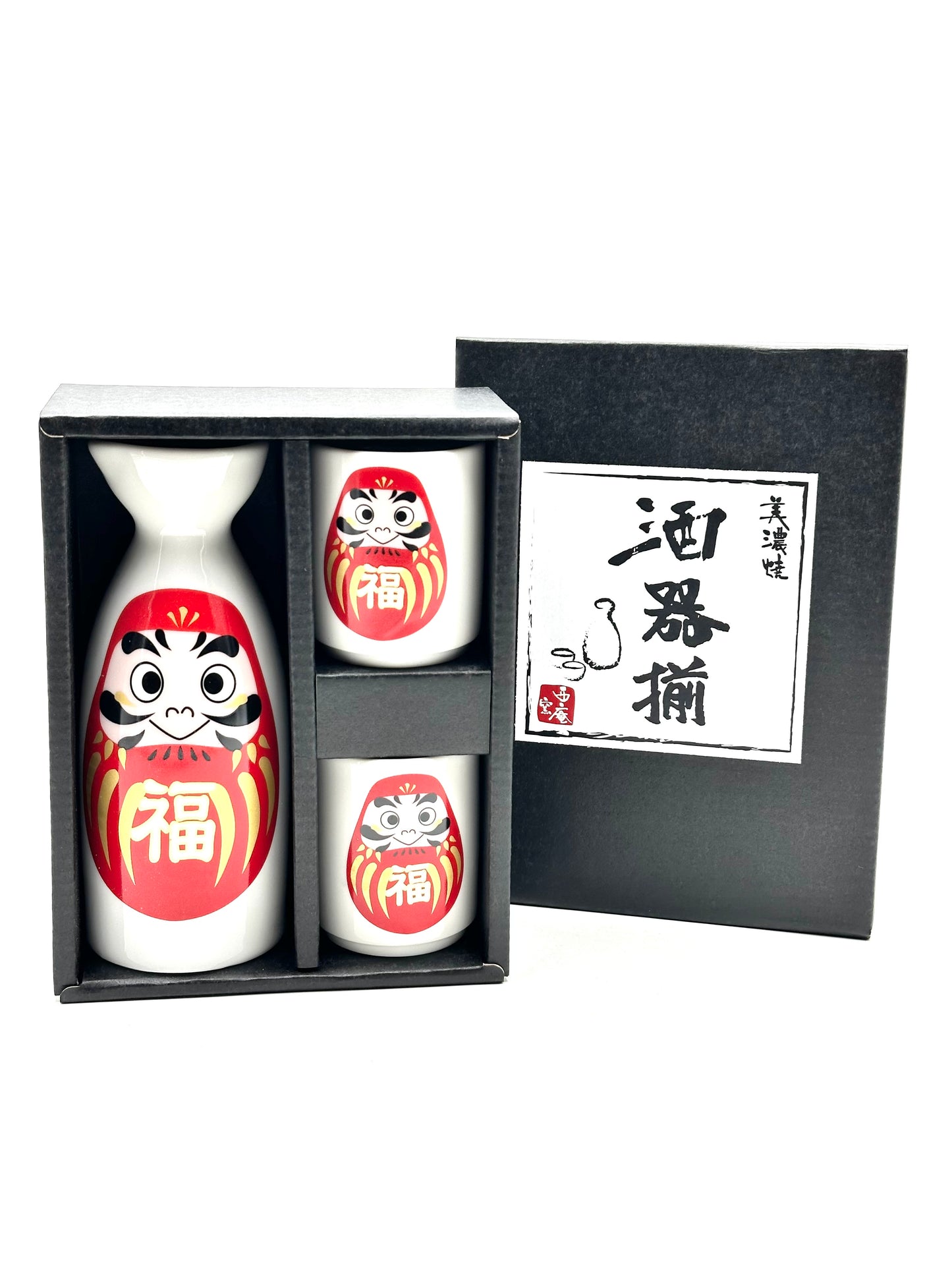 Set sake Daruma