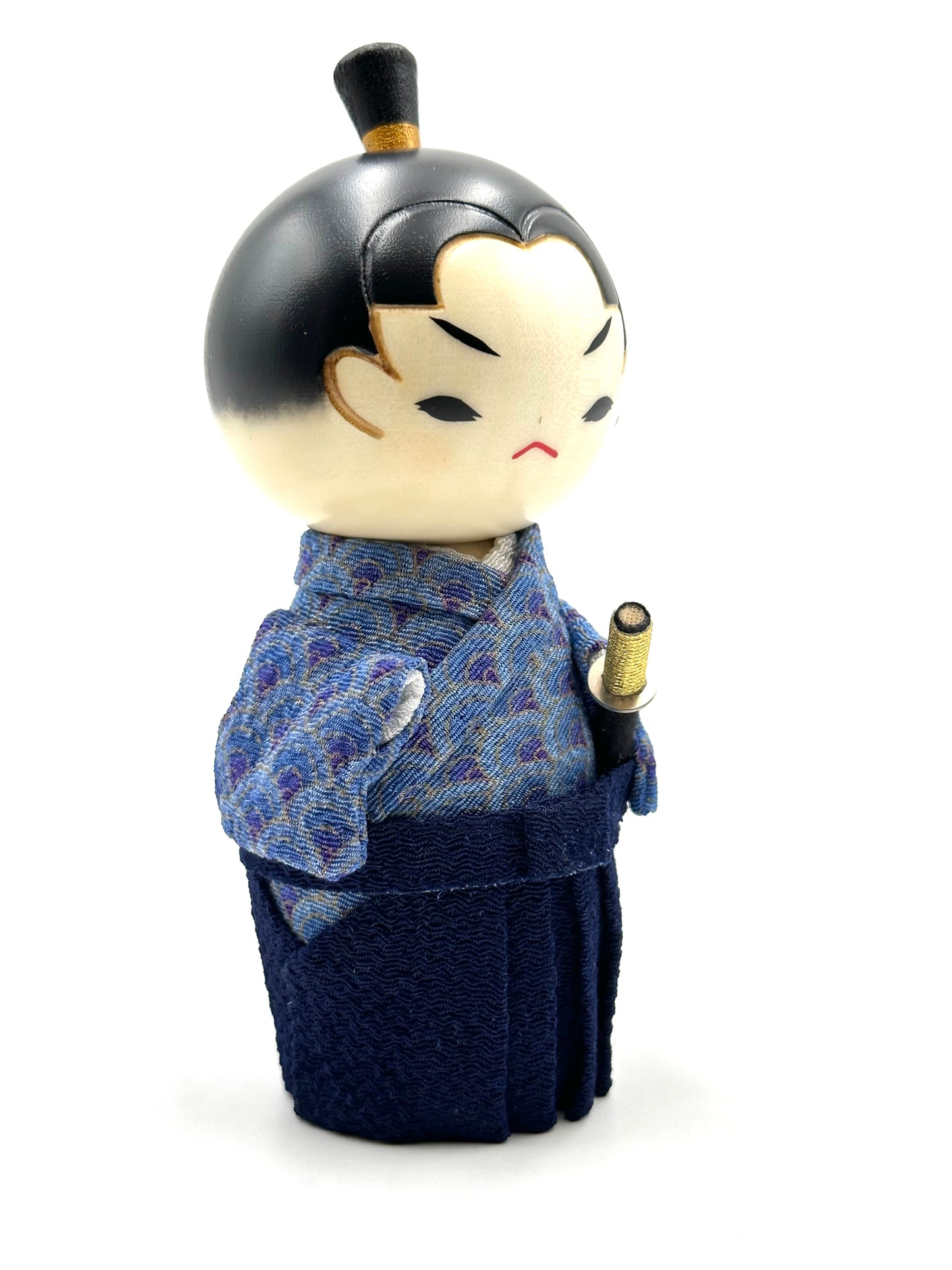 Kokeshi Samurai (Chirimen)