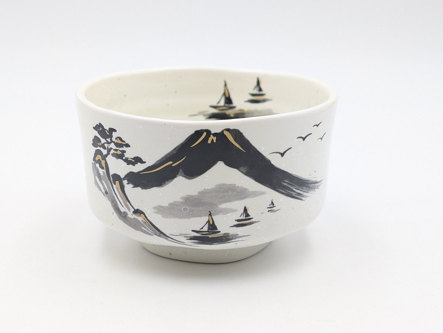 Ciotola/Tazza Matcha Sumi-e