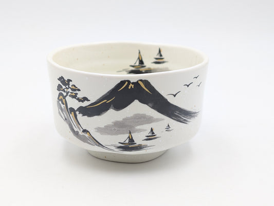 Ciotola/Tazza Matcha Sumi-e