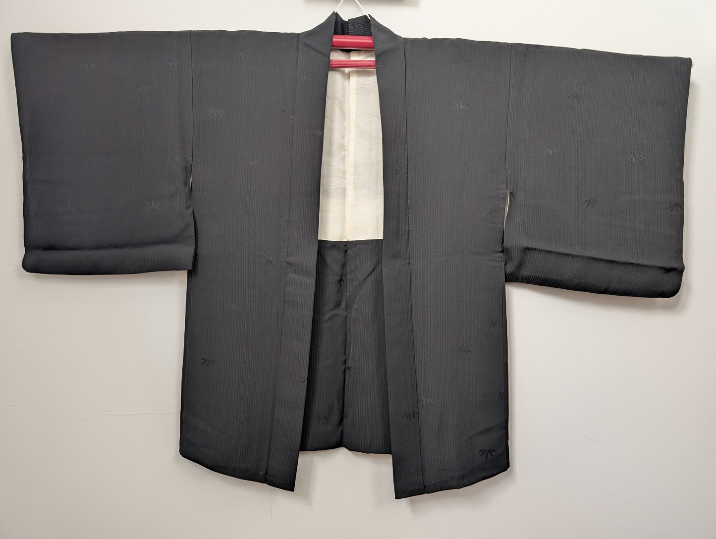 Haori con motivo di bambù