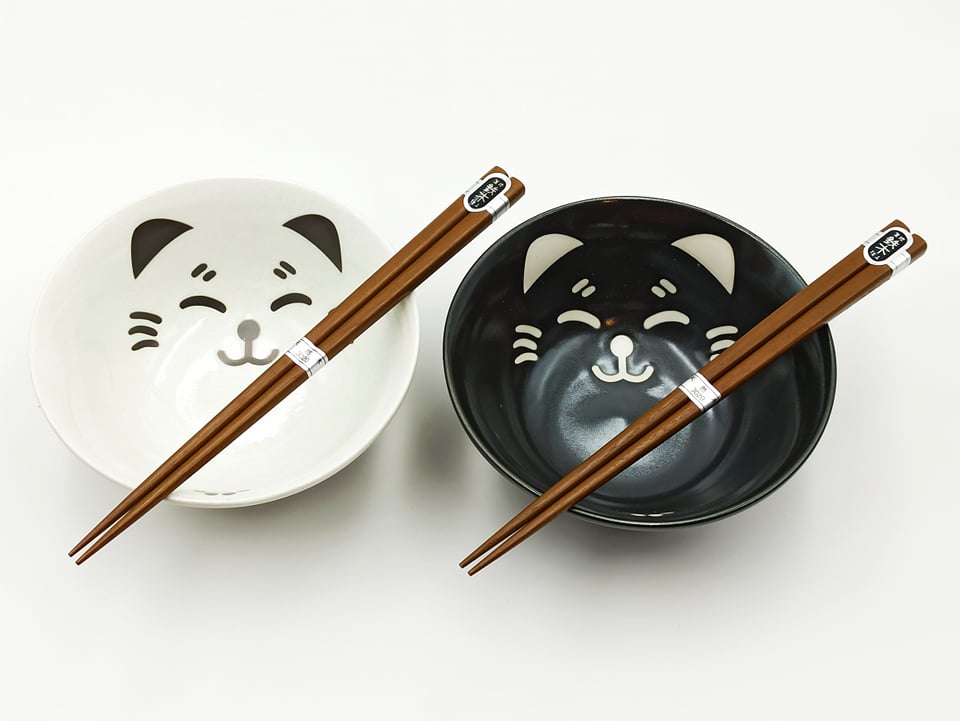 Set ciotole neko + bacchette