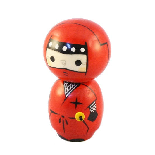 Kokeshi Ninja Red