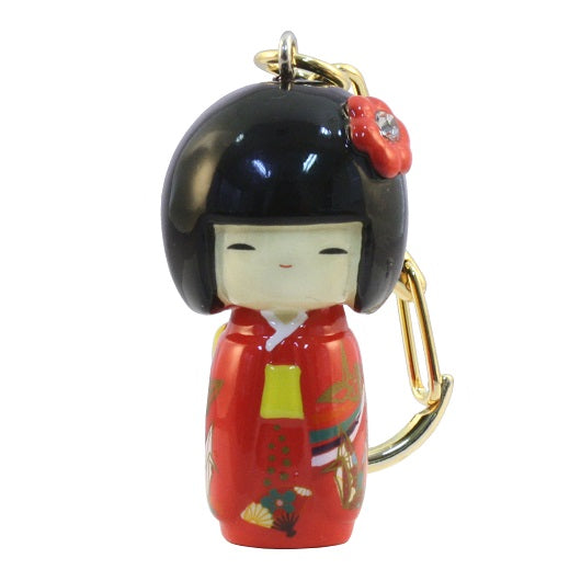 Portachiavi Kokeshi Red