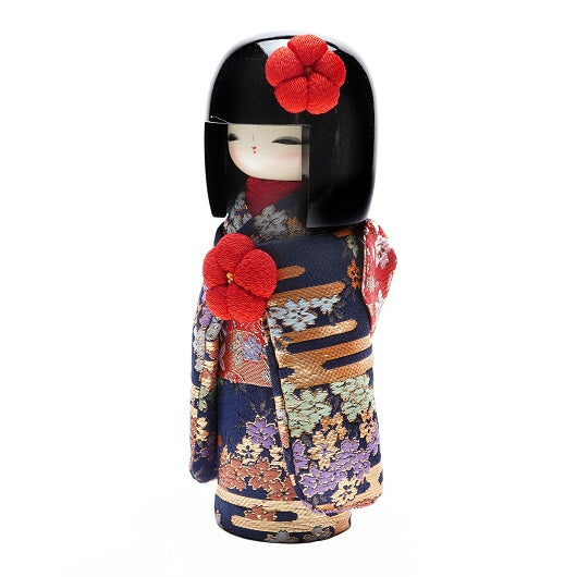 Kokeshi Kyo-Bijin Navy