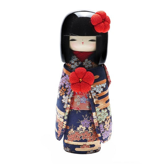 Kokeshi Kyo-Bijin Navy